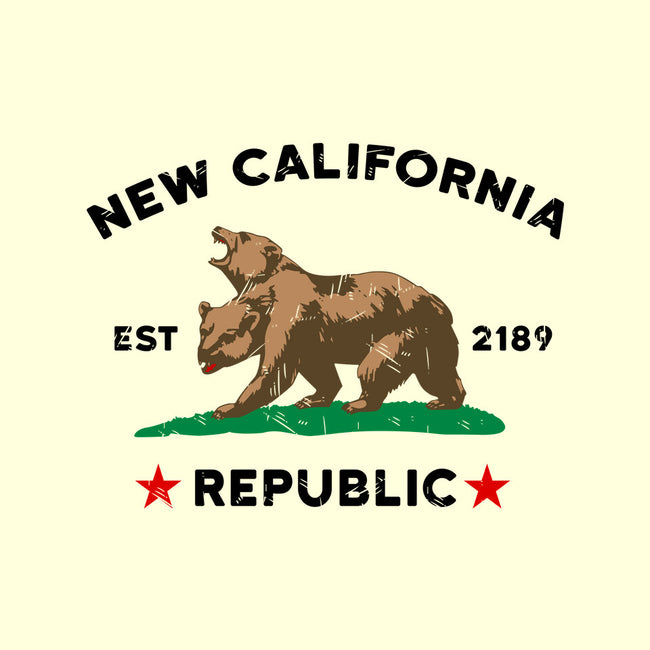 New California Republic-None-Glossy-Sticker-Melonseta