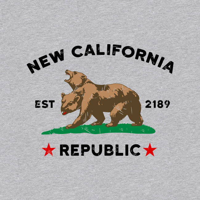 New California Republic-Unisex-Zip-Up-Sweatshirt-Melonseta