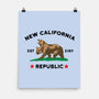 New California Republic-None-Matte-Poster-Melonseta