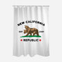 New California Republic-None-Polyester-Shower Curtain-Melonseta