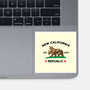 New California Republic-None-Glossy-Sticker-Melonseta