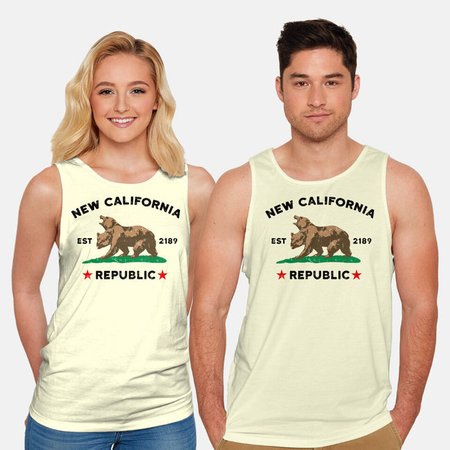 New California Republic-Unisex-Basic-Tank-Melonseta