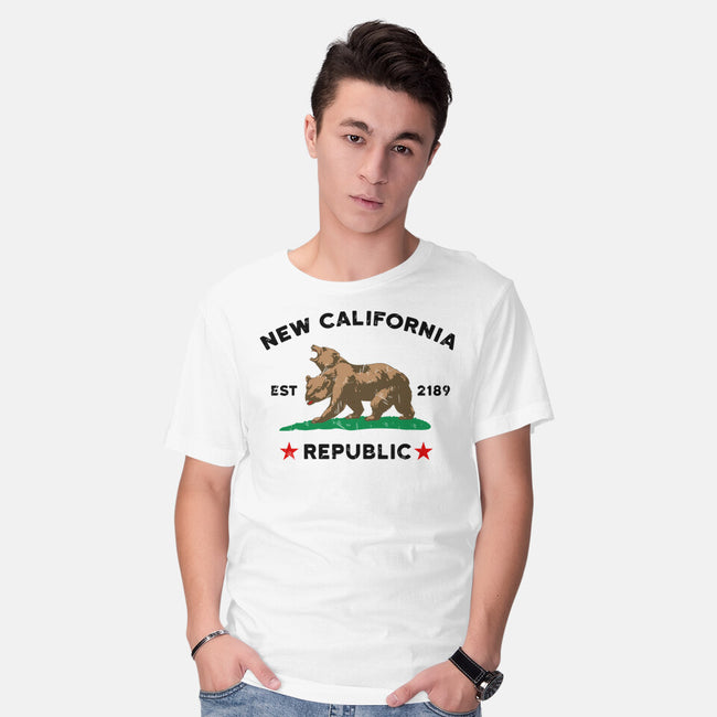 New California Republic-Mens-Basic-Tee-Melonseta