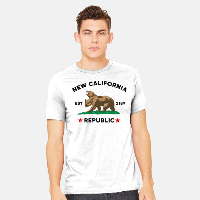 New California Republic-Mens-Heavyweight-Tee-Melonseta