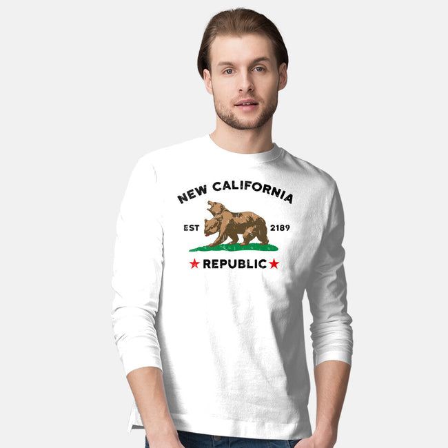 New California Republic-Mens-Long Sleeved-Tee-Melonseta