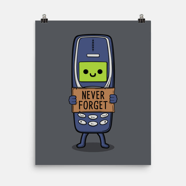 Never Forget-None-Matte-Poster-Melonseta