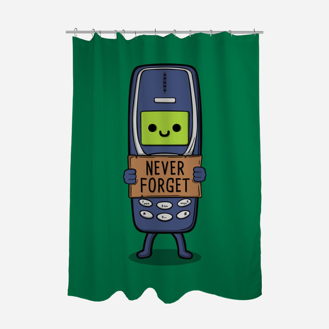 Never Forget-None-Polyester-Shower Curtain-Melonseta