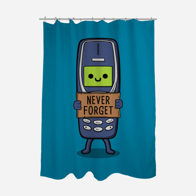 Never Forget-None-Polyester-Shower Curtain-Melonseta