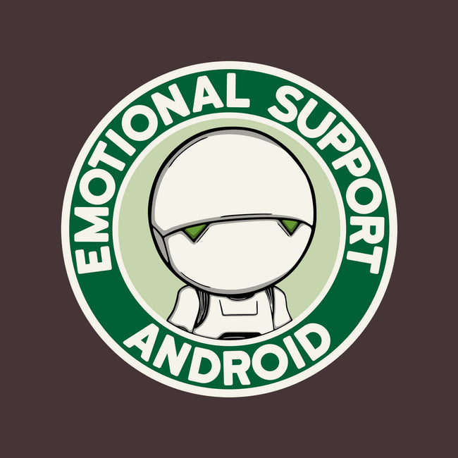 Emotional Support Android-None-Removable Cover w Insert-Throw Pillow-Melonseta