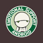 Emotional Support Android-None-Drawstring-Bag-Melonseta