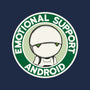 Emotional Support Android-Unisex-Pullover-Sweatshirt-Melonseta