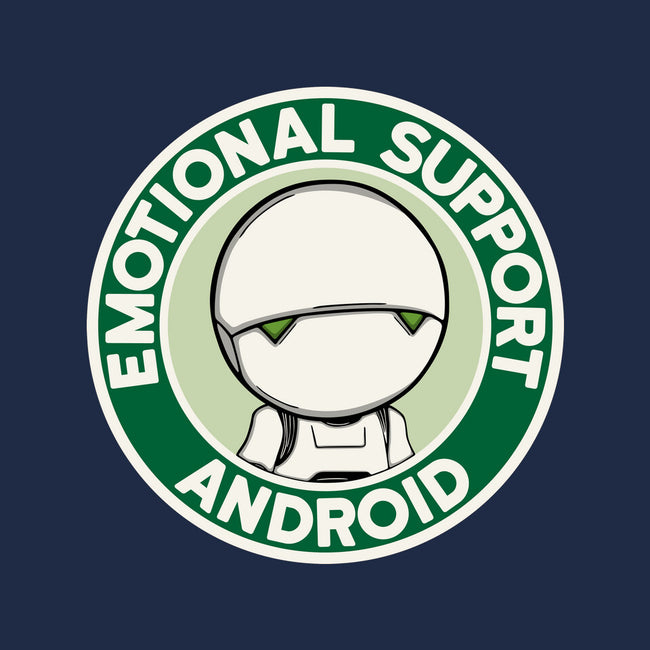 Emotional Support Android-Unisex-Zip-Up-Sweatshirt-Melonseta