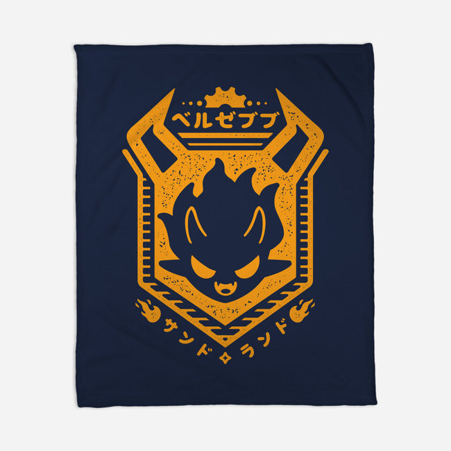 Beruzebubu Tank-None-Fleece-Blanket-demonigote