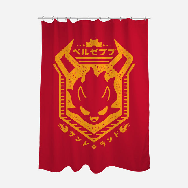 Beruzebubu Tank-None-Polyester-Shower Curtain-demonigote