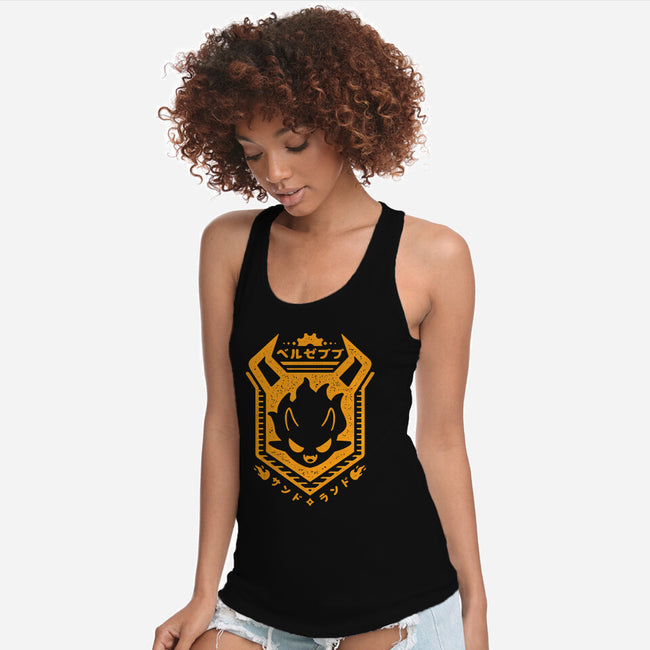 Beruzebubu Tank-Womens-Racerback-Tank-demonigote