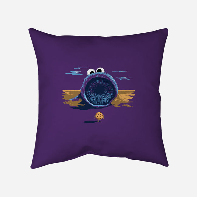 The Crumbs Must Flow-None-Removable Cover-Throw Pillow-dwarmuth