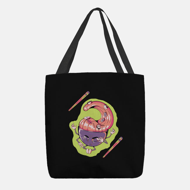 Peace Ramen-None-Basic Tote-Bag-Under Flame