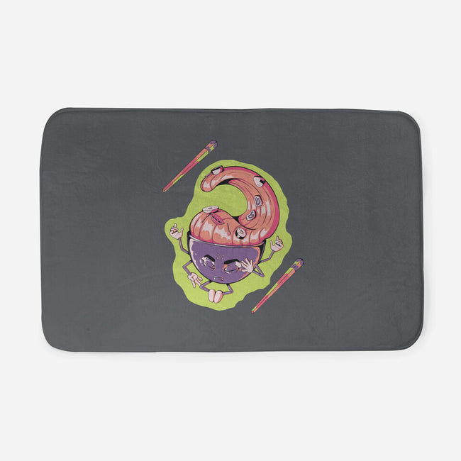 Peace Ramen-None-Memory Foam-Bath Mat-Under Flame