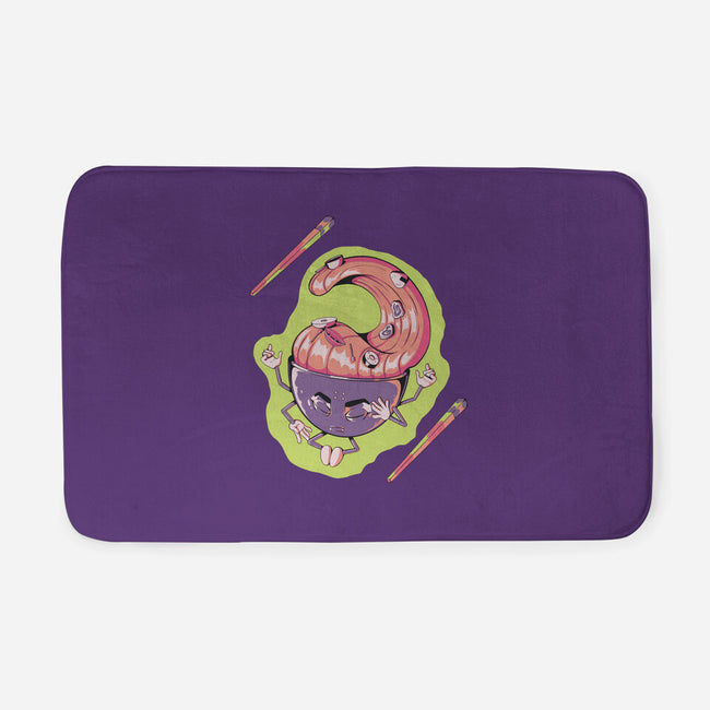 Peace Ramen-None-Memory Foam-Bath Mat-Under Flame