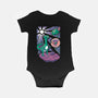 Herbivore Food-Baby-Basic-Onesie-Under Flame