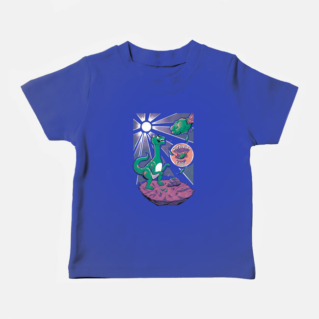 Herbivore Food-Baby-Basic-Tee-Under Flame