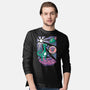 Herbivore Food-Mens-Long Sleeved-Tee-Under Flame