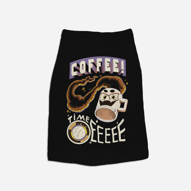 Coffee Time-Dog-Basic-Pet Tank-Under Flame