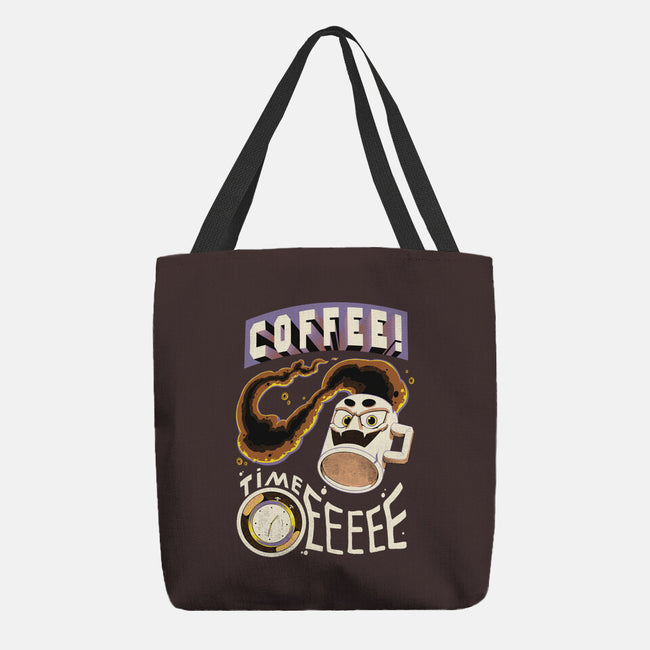 Coffee Time-None-Basic Tote-Bag-Under Flame