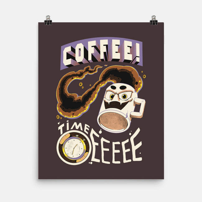 Coffee Time-None-Matte-Poster-Under Flame