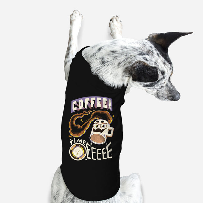 Coffee Time-Dog-Basic-Pet Tank-Under Flame