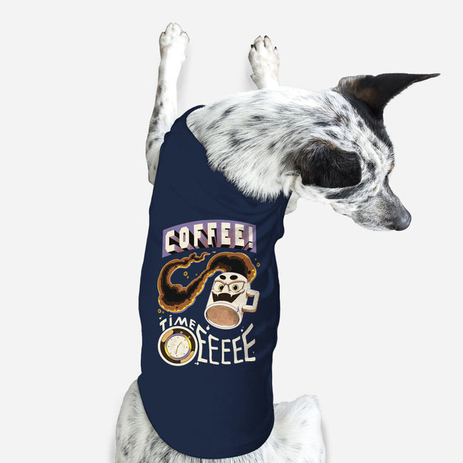 Coffee Time-Dog-Basic-Pet Tank-Under Flame