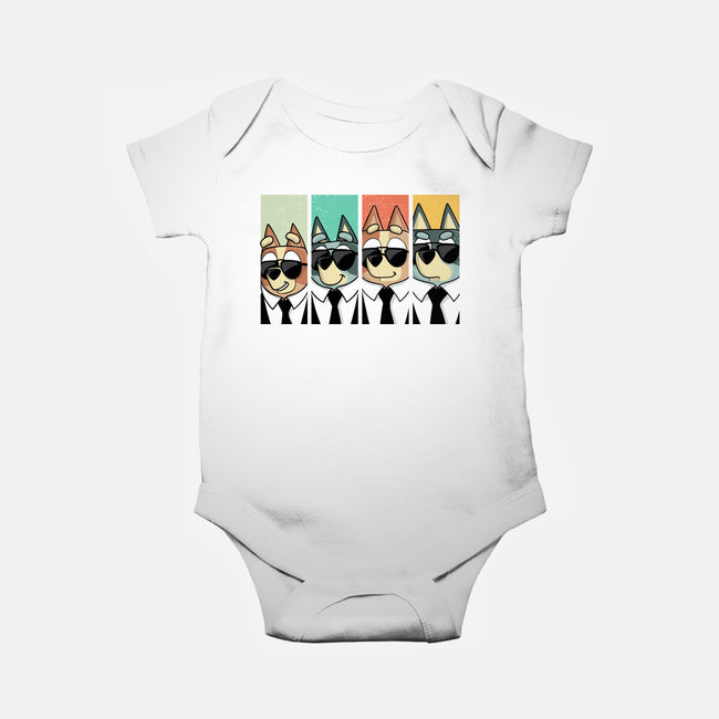 Reservoir Heelers-Baby-Basic-Onesie-retrodivision