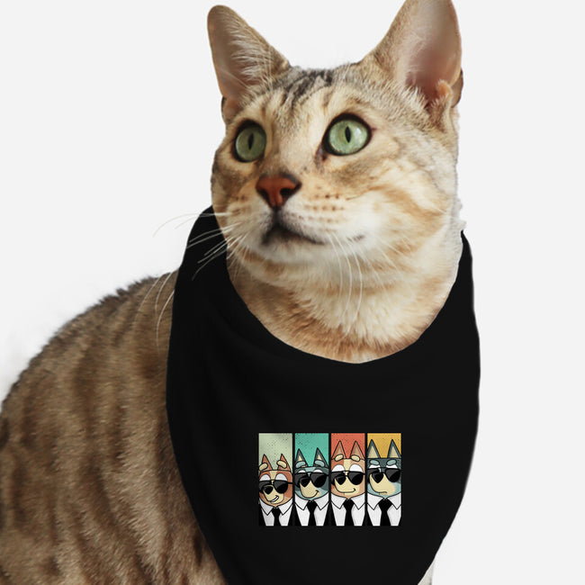 Reservoir Heelers-Cat-Bandana-Pet Collar-retrodivision