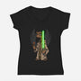 Use The Force Elliot-Womens-V-Neck-Tee-drbutler