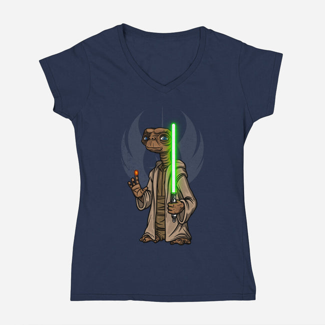 Use The Force Elliot-Womens-V-Neck-Tee-drbutler