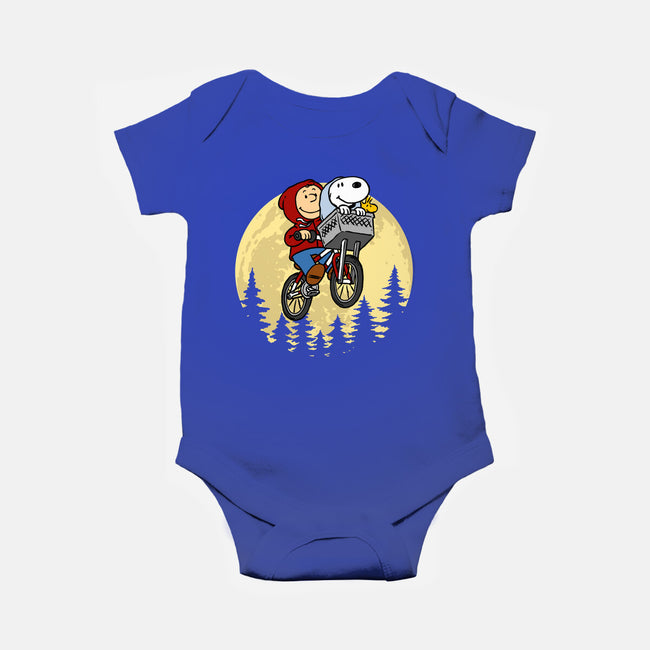 The Extraterrestrial Beagle-Baby-Basic-Onesie-drbutler