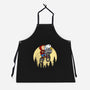 The Extraterrestrial Beagle-Unisex-Kitchen-Apron-drbutler