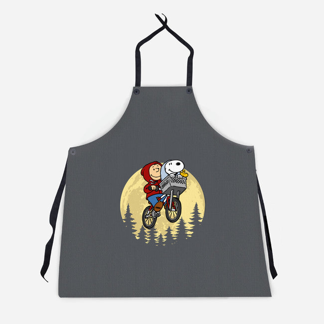 The Extraterrestrial Beagle-Unisex-Kitchen-Apron-drbutler