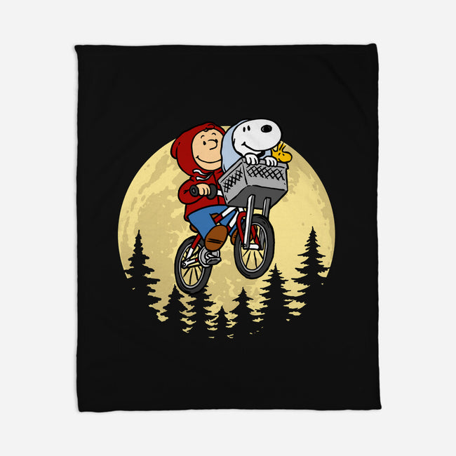 The Extraterrestrial Beagle-None-Fleece-Blanket-drbutler