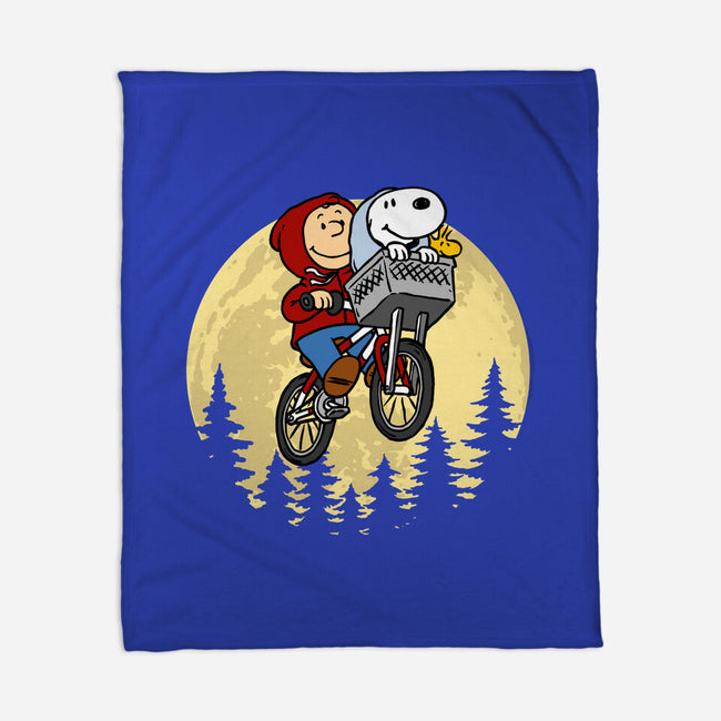 The Extraterrestrial Beagle-None-Fleece-Blanket-drbutler