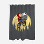 The Extraterrestrial Beagle-None-Polyester-Shower Curtain-drbutler