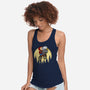 The Extraterrestrial Beagle-Womens-Racerback-Tank-drbutler