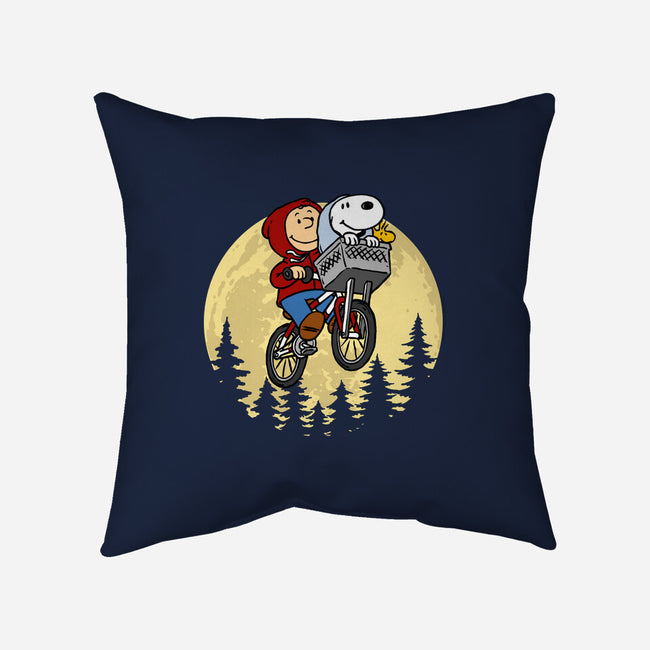 The Extraterrestrial Beagle-None-Non-Removable Cover w Insert-Throw Pillow-drbutler