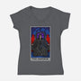 The Emperor-Womens-V-Neck-Tee-drbutler