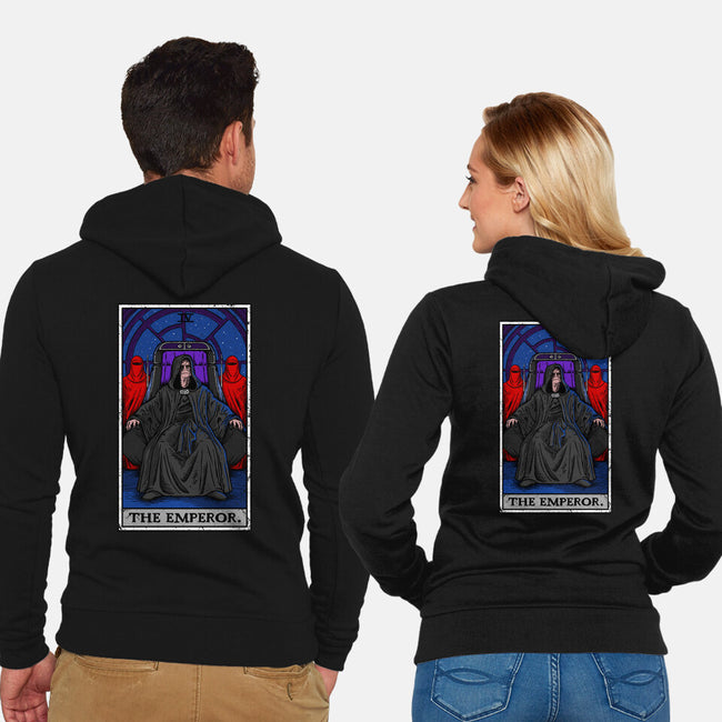 The Emperor-Unisex-Zip-Up-Sweatshirt-drbutler