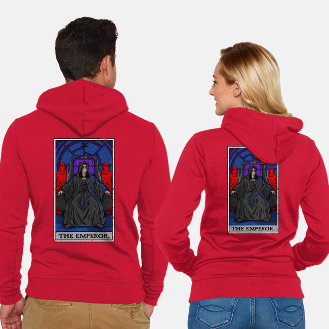 The Emperor-Unisex-Zip-Up-Sweatshirt-drbutler