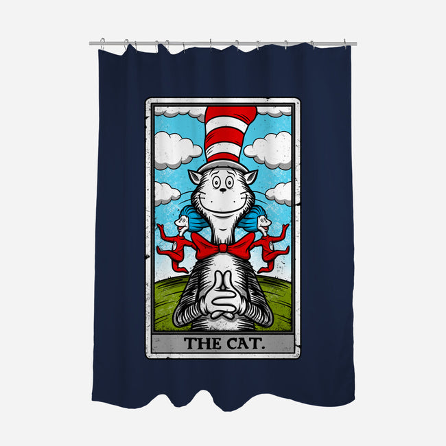 The Cat-None-Polyester-Shower Curtain-drbutler