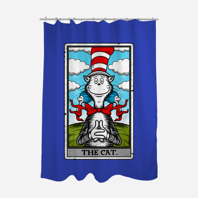 The Cat-None-Polyester-Shower Curtain-drbutler