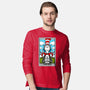 The Cat-Mens-Long Sleeved-Tee-drbutler