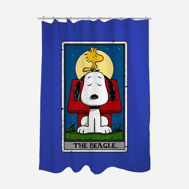 The Beagle-None-Polyester-Shower Curtain-drbutler